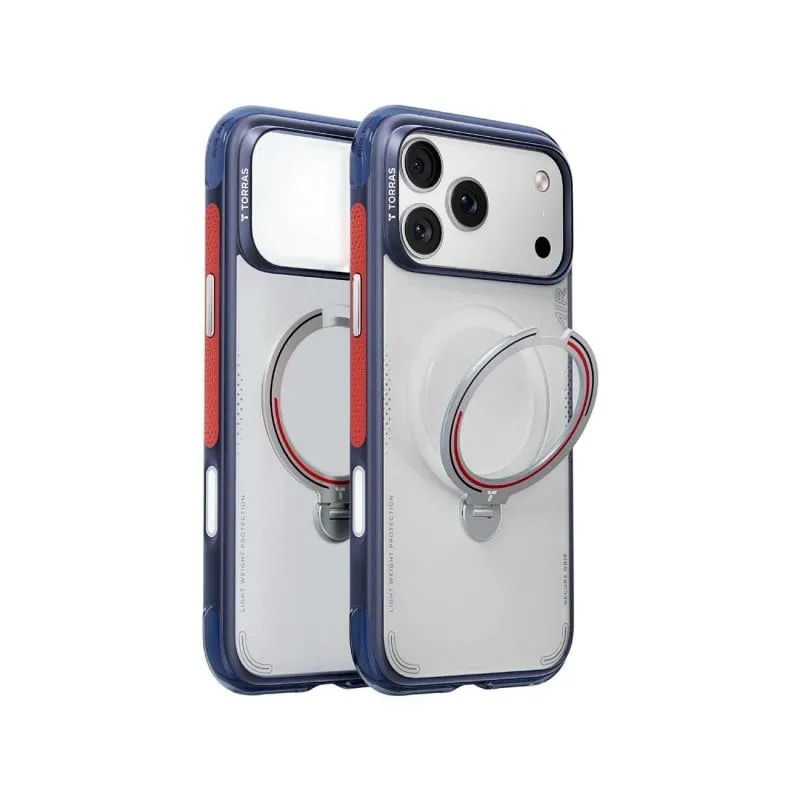 Funda per smartphone Torras Ostand Q3 Air Football Limited Supporto Magnetico per iPhone 17 Pro - immagine 1