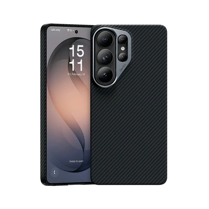 Funda per smartphone Benks ArmorAir 600D Kevlar Nera Magnetica per Galaxy S26 Ultra - immagine 1
