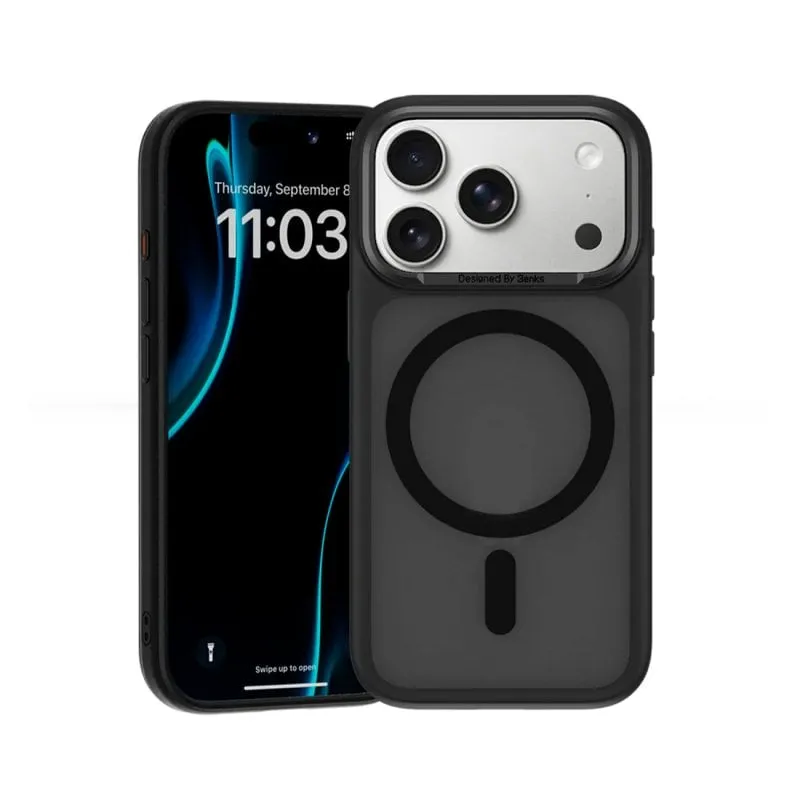 Funda per smartphone Benks Mist Magnetica Nera Slim per iPhone 17 Pro - immagine 1