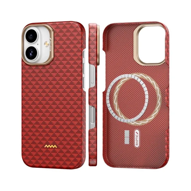 Funda per smartphone Raptic Fibra di Aramide MagSafe Orientale per iPhone 17 - immagine 1
