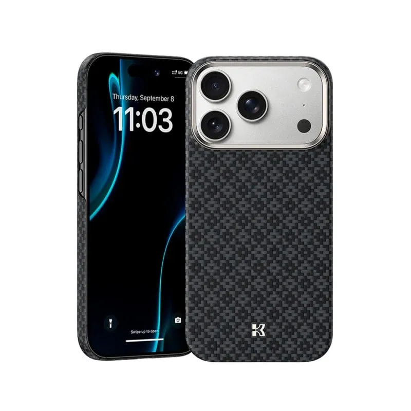 Funda per smartphone Benks Armorgrid Kevlar 1000D MagSafe Ultrafine Nera per iPhone 17 Pro Max - immagine 1