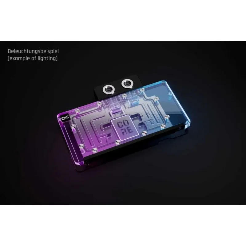 Refrigerazione Liquida Alphacool WAK Core RX 9070 XT Swift Acrilico Backplate - immagine 1