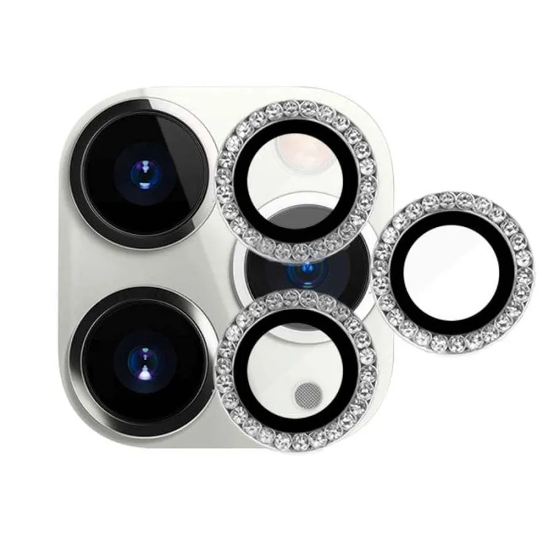 Copriobiettivo Brillante Compatibile iPhone 12 Pro Max Protezione Fotocamera - immagine 1