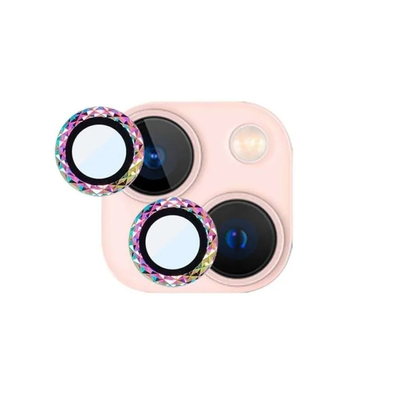 Copriobiettivo Intrecciato Compatibile iPhone 14 Plus Protezione Fotocamera - immagine 1