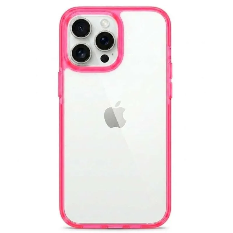 Custodia bumper colorata protezione rinforzata per iPhone 14 Pro Max - immagine 1