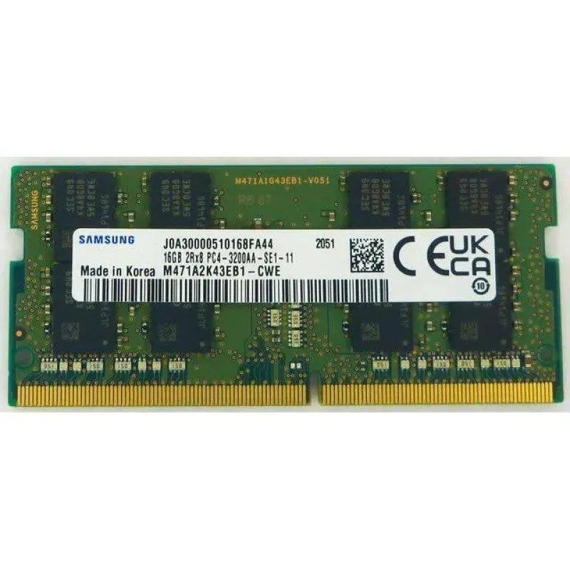Memoria RAM Samsung M471A2K43EB1-CWE 16GB 1x16GB DDR4 3200MHz CL22 Verde - immagine 1
