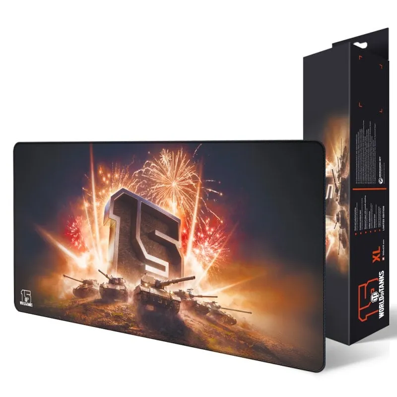 Alfombrilla World Of Tanks XL 90 cm Gaming 15th Anniversary - immagine 1