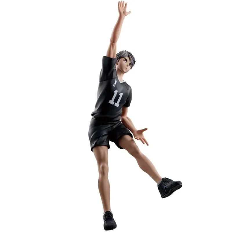 Figura Bandai Haikyu!! Osamu Miya PVC Articolata Base Inclusa - immagine 1