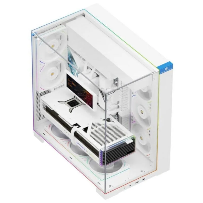 Case PC Thermalright A70 ARGB WHITE ATX Vetro Temperato Bianco - immagine 1