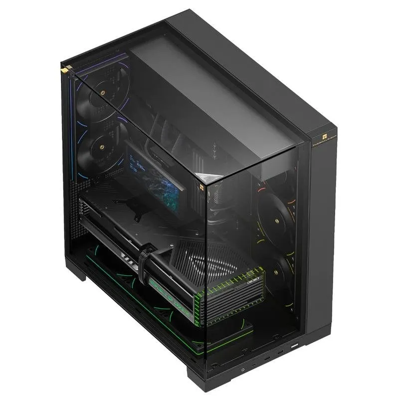 Case PC Thermalright A70 Nero ATX micro ATX Mini-ITX Vetro Temprato - immagine 1