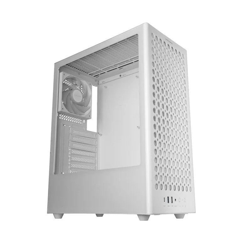 Torre ATX Mars Gaming MC-T800 4 Ventole FDB Mesh Frontale USB-C Bianco - immagine 1