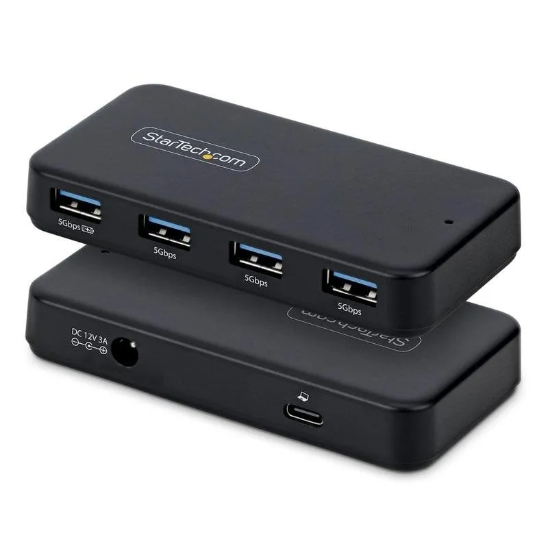 Hub StarTech 4 porte USB-A 5 Gbps modello ST4300USB3V2-UE con ricarica BC 1.2 - immagine 1