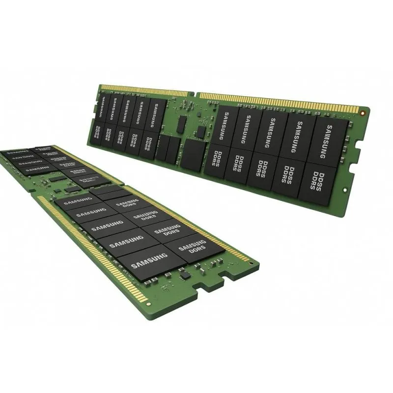 Memoria RAM Samsung M321R8GA0EB2-CCP 64GB 1x64GB DDR5 6400MHz CL52 ECC Registered Nero - immagine 1