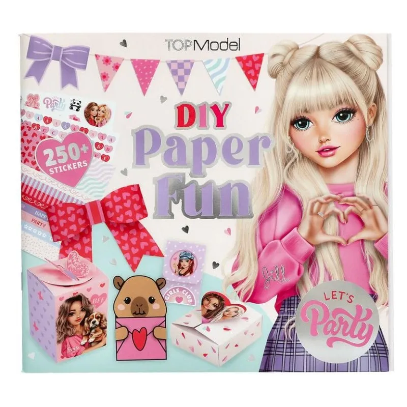 Kit di Artigianato TOPModel DIY Paper Fun per Feste - immagine 1