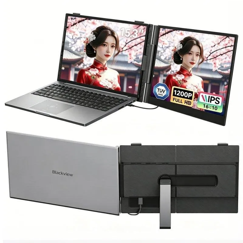 Monitor PC Blackview SCM8 15.3" Full HD+ 60Hz IPS 100% sRGB USB-C Ultralight - immagine 1