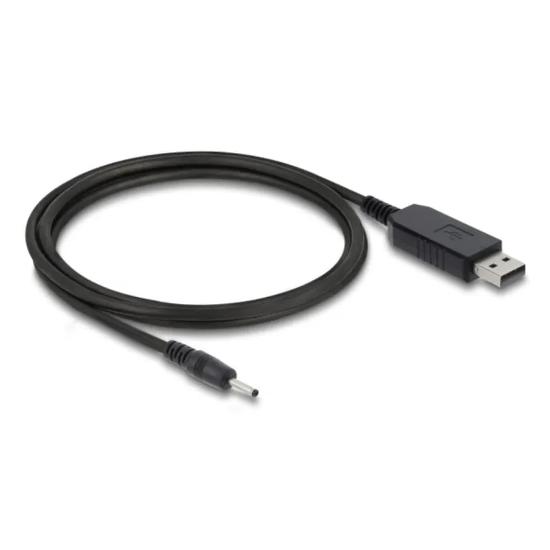 Cavo di Carica USB A a DC Delock 1,5 m Nero - immagine 1