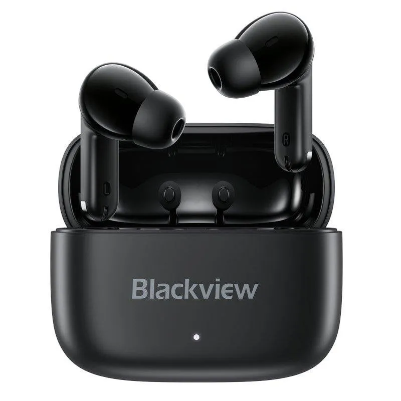 Auricolari Blackview Airbuds16 wireless Bluetooth 6.0 driver 13 mm Type-C nero - immagine 1