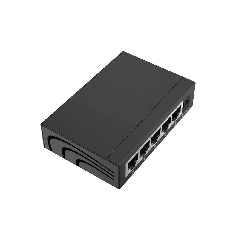Switch Hama 5 Porte Gigabit Ethernet Non Gestito Scrivania - immagine 1