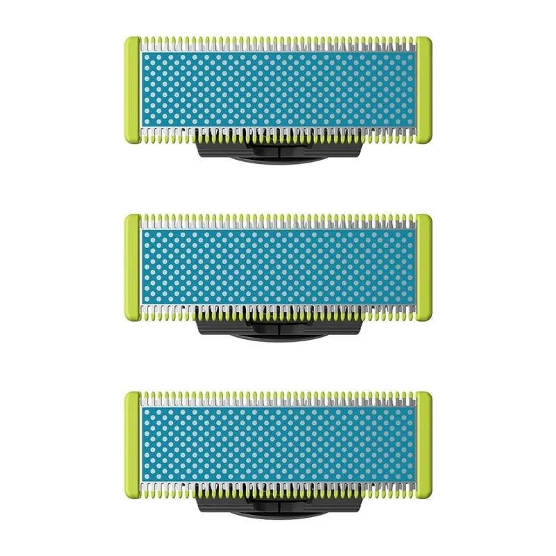 Testina per rasatura Philips Norelco OneBlade QP235/50 3 unità Blu e Verde - immagine 1