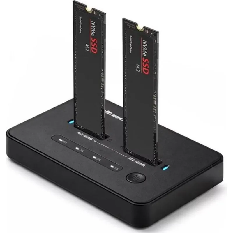 Docking Station M.2 NVMe Qoltec USB-C 20 Gbit/s Klon - immagine 1