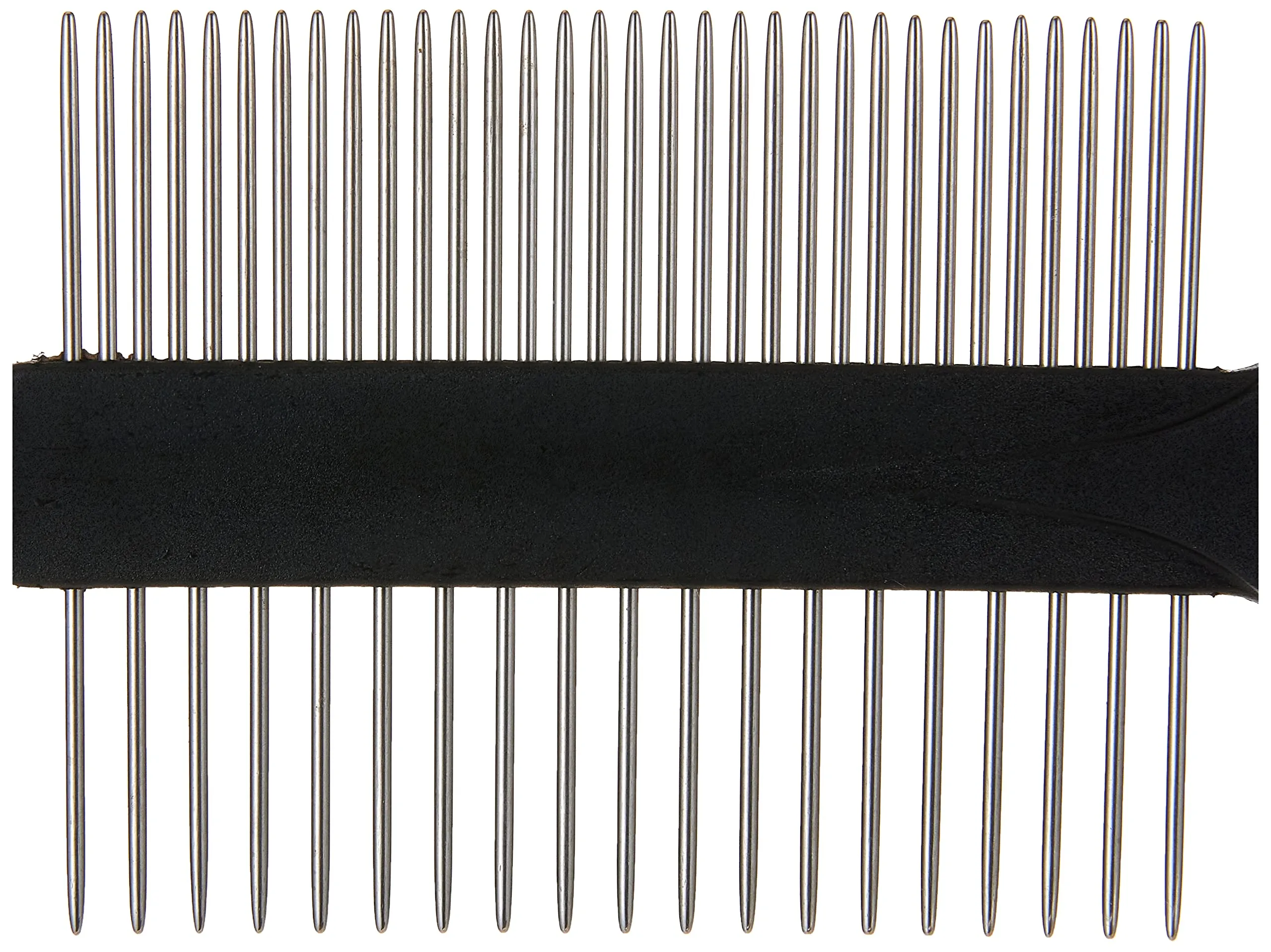 Ferplast Pettine per Cani e Gatti 2 in 1 Pelo Medio e Lungo, Denti Cromati Arrotondati, Manico Antiscivolo - immagine 3
