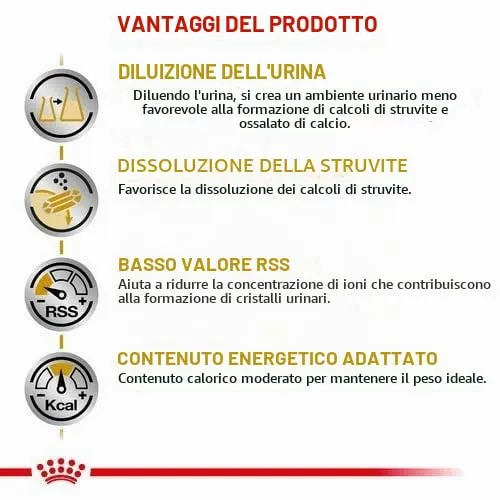 Royal Canin Veterinary Urinary s/o Moderate Calorie | Confezione da 4 | 4 x 12 x 85 g | Alimento dietetico completo per gatti | Per sciogliere i calcoli di struvite | Basso valore RSS - immagine 7