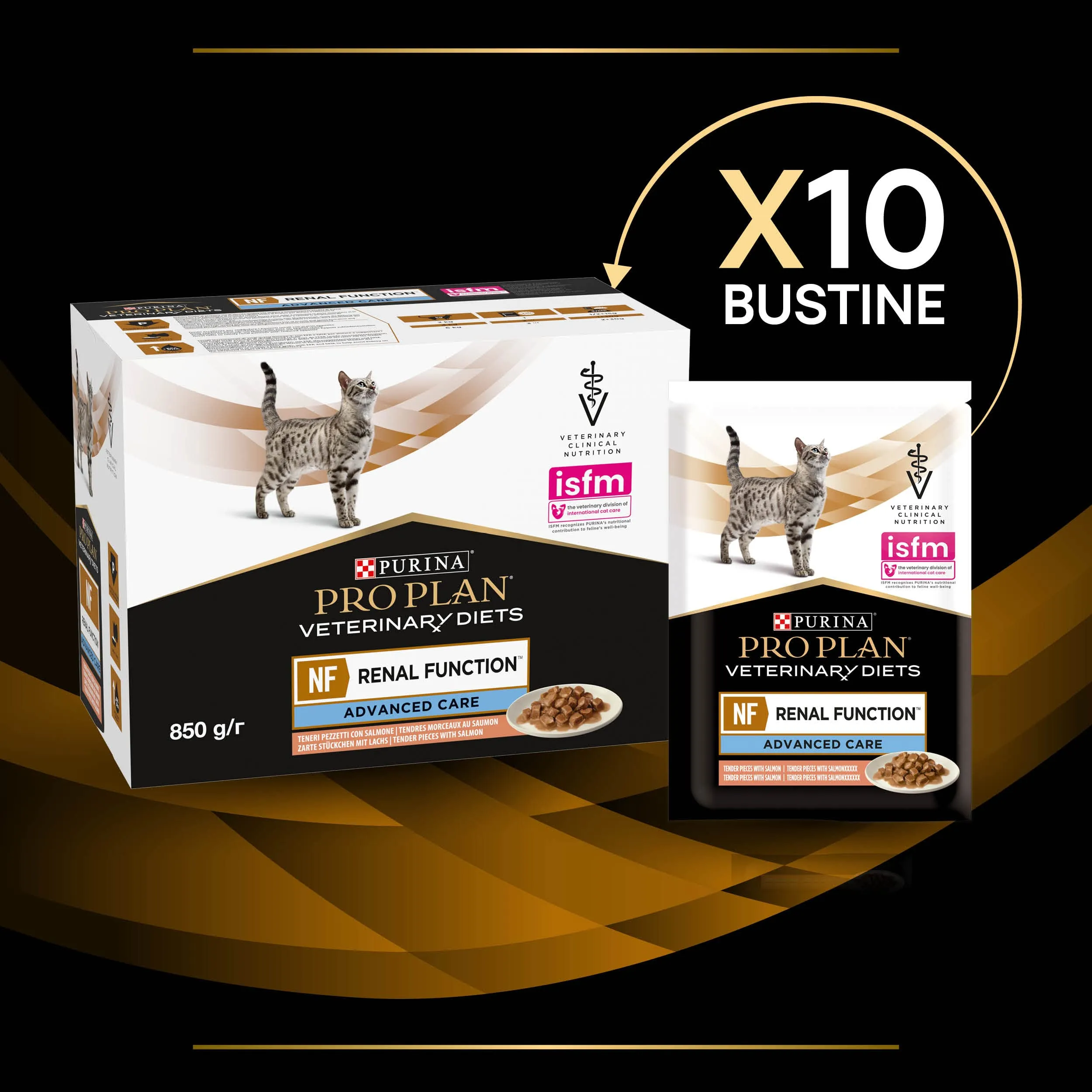 PURINA PRO PLAN VETERINARY DIETS umido gatto NF Renal Function - immagine 3