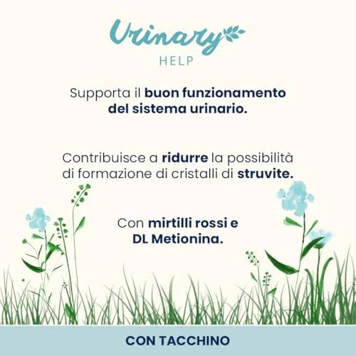 almo nature Functional Urinary Help - Cibo Umido per Gatti Adulti al Tacchino - Supporto per Il Benessere delle Vie Urinarie - 30 Buste da 70g - immagine 2