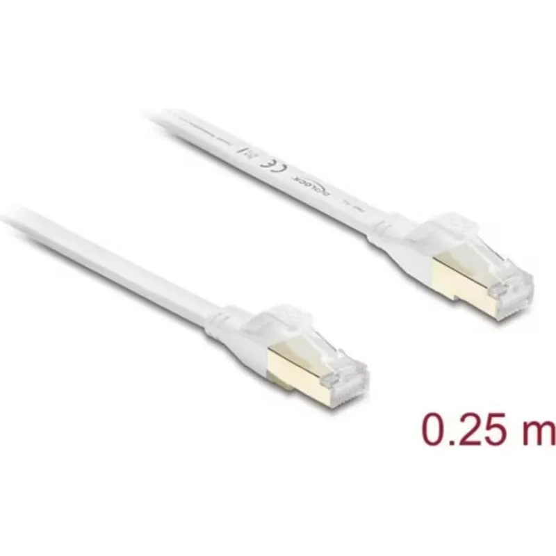 Cavo di Rete Delock RJ45 CAT8.1 U/FTP 0,25 m - immagine 1