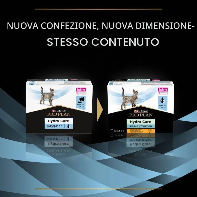 Purina PRO PLAN Hydra Care Gatto | Confezione Doppia | 2 x 10 x 75 g | Alimento complementare per gatti adulti | Può aiutare ad aumentare l'assunzione di acqua | In bustina fresca - immagine 5