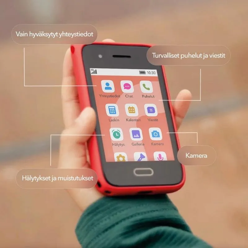 Xplora One GPS eSIM Telefono Bambini Sicuro Nero - immagine 1