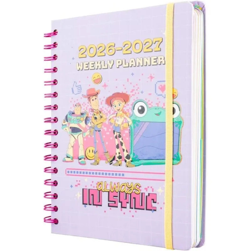 Agenda Scolastica 2026/2027 Vista Settimanale A5 12 Mesi Disney Toy Story 5 - immagine 1