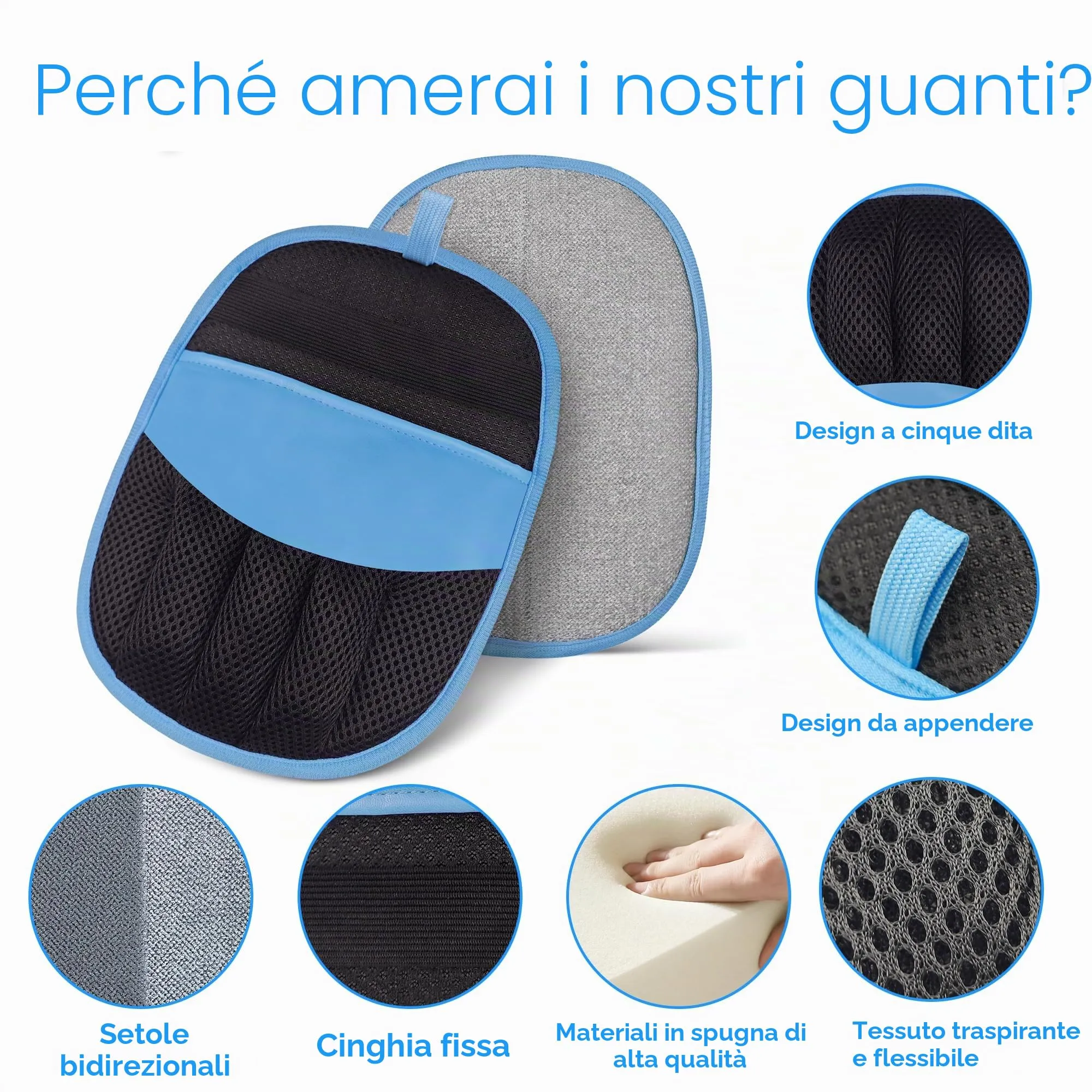 YOSEPATI Confezione da 2 Guanti per la rimozione del Pelo di Cani e Gatti - immagine 7