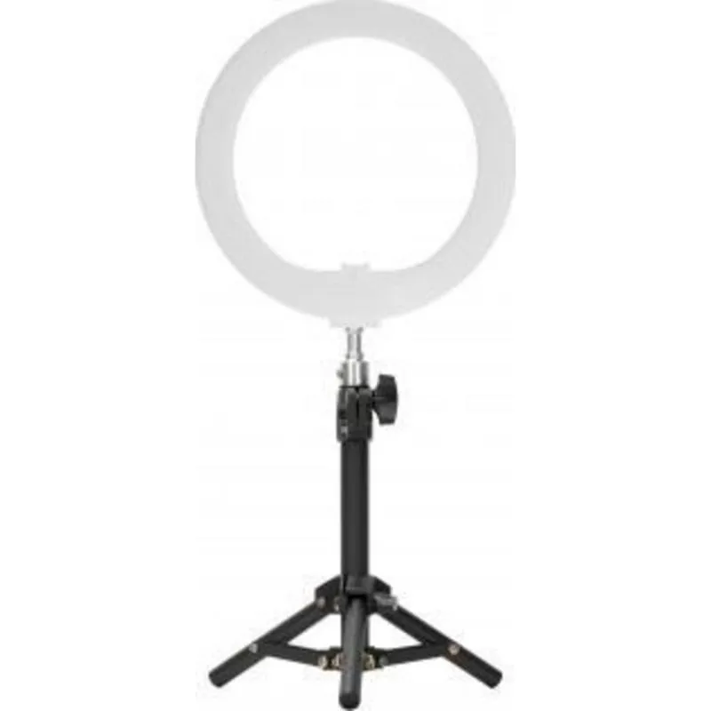 Luce anello LED Newell RL-10A Arctic White 25 cm con treppiede - immagine 1