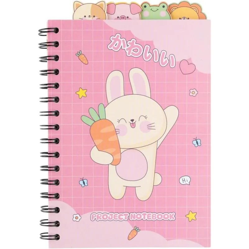 Quaderno A5 Kawaii Gruppo Erik 80 Fogli Bullet Wire-o - immagine 1