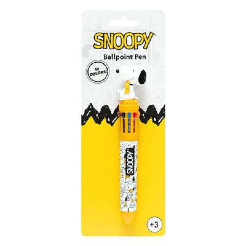 Penna 3D 10 Colori Snoopy Lazy Days Grupo Erik - immagine 1