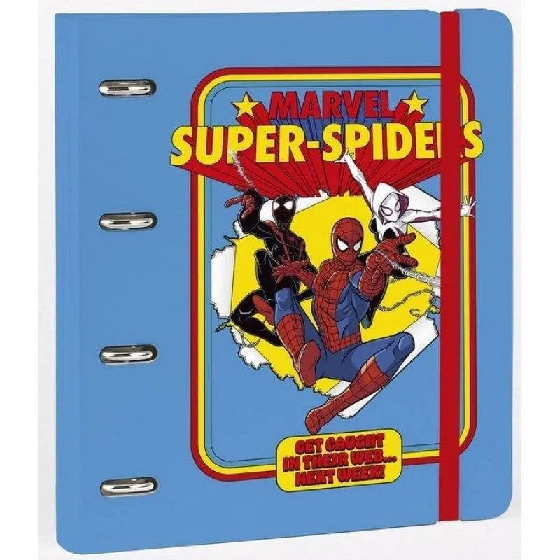 Cartella 4 anelli Gruppo Erik C4AP006 Marvel Spider-Man - immagine 1