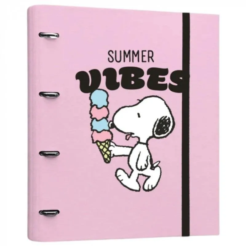 Cartella 4 Anelli Erik Snoopy Summer Vibes - immagine 1