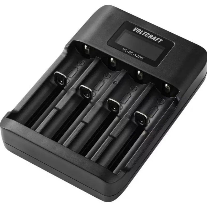 Caricatore di batterie Voltcraft VC-BC 4200 4x NiMH USB-A/USB-C - immagine 1