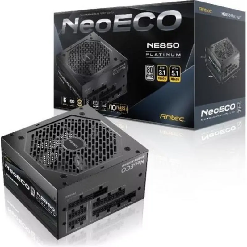 Fuente de Alimentación Antec NE850P EC 850W Certificación 80+ Platinum modular - immagine 1