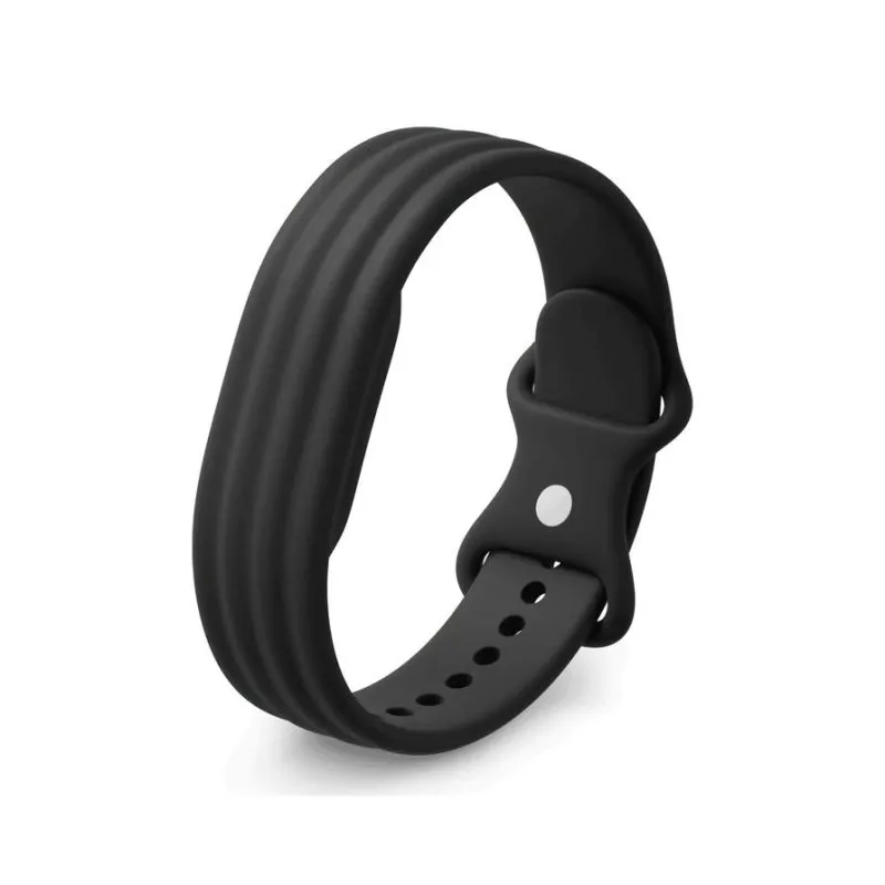 Braccialetto Attivo Google per Fitbit Air S Silicio Nero - immagine 1