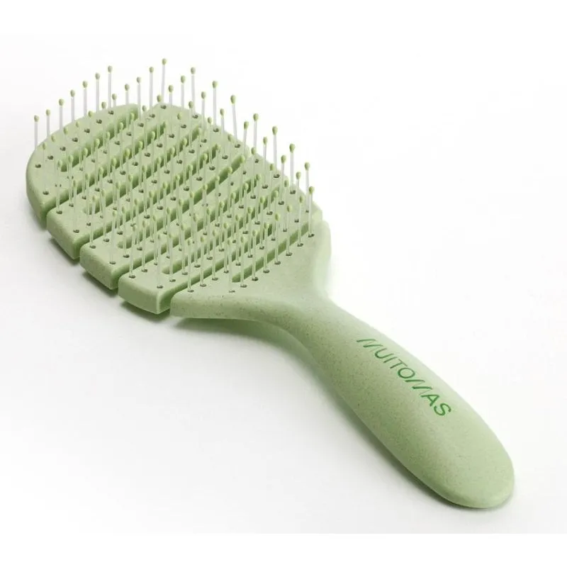 Spazzola Paddle Muitomas HAIRBRUSHLGN Verde per Adulti - immagine 1