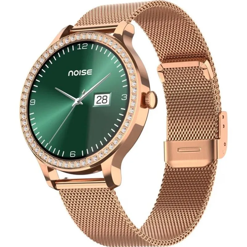 NoiseFit Diva Araya Bluetooth 1,28" Rosegold Taglia Unica IP68 SpO2 Cardio - immagine 1