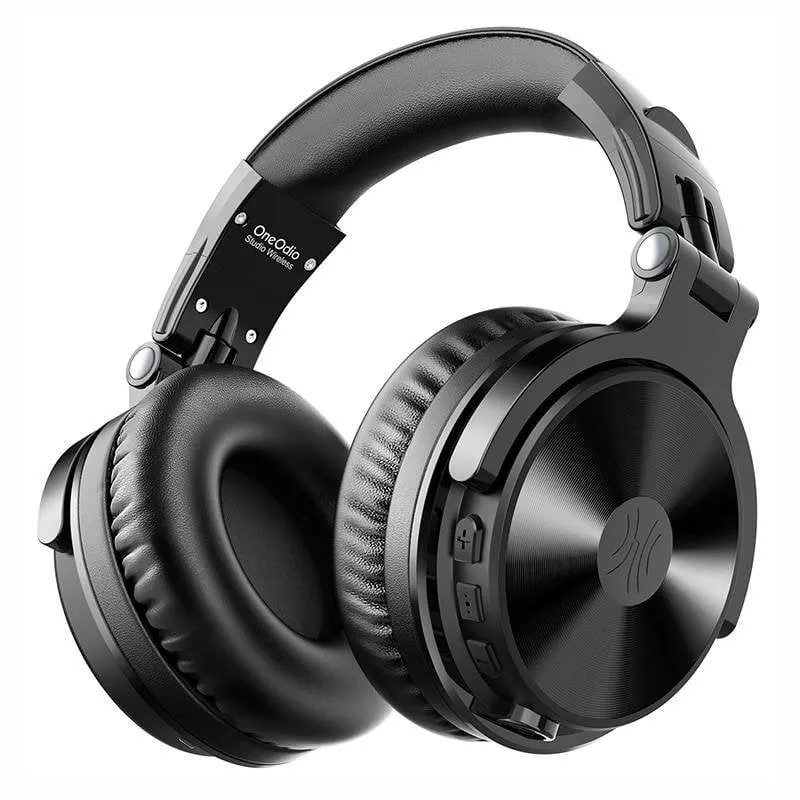 Cuffie OneOdio Pro C wireless Bluetooth 5.2 pieghevoli con microfono nere - immagine 1