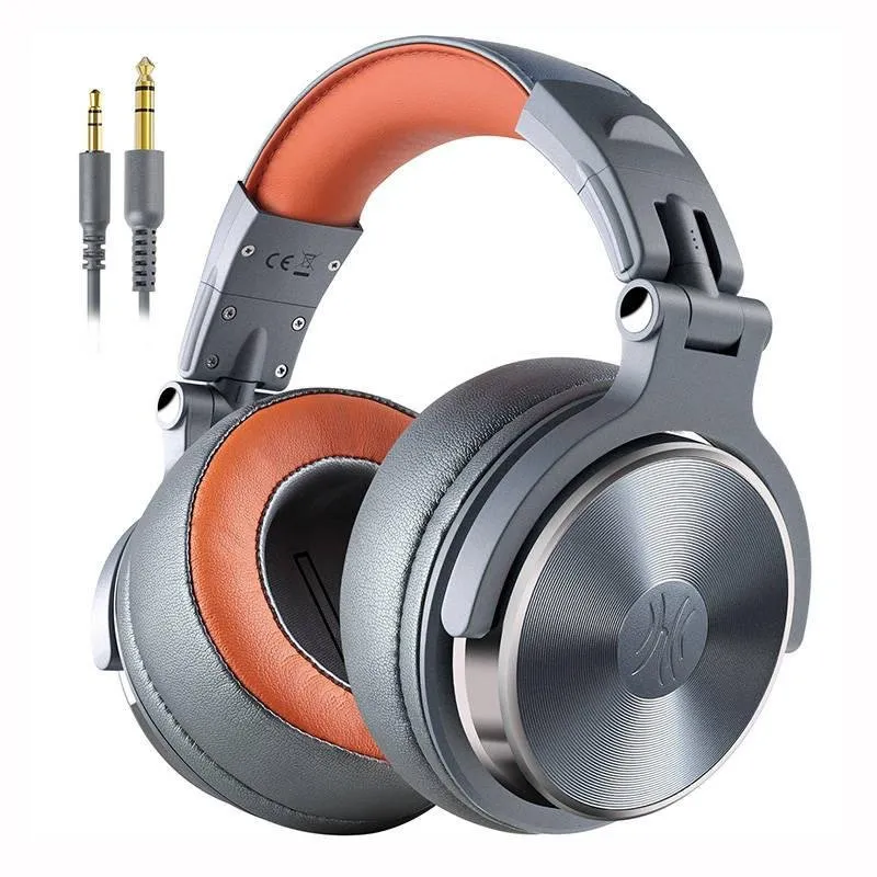 Cuffioni OneOdio Pro 50 Grigio Connessione Dual Jack 3.5 e 6.35 mm - immagine 1