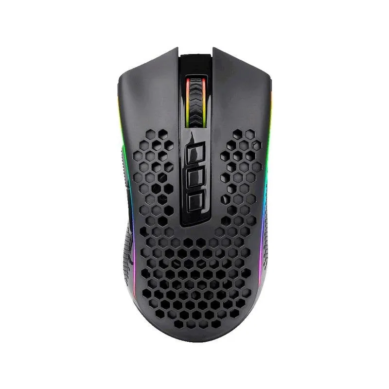 Ratón REDRAGON M808-KS Storm Pro Wireless 16000 DPI Nero RGB 7 Pulsanti - immagine 1