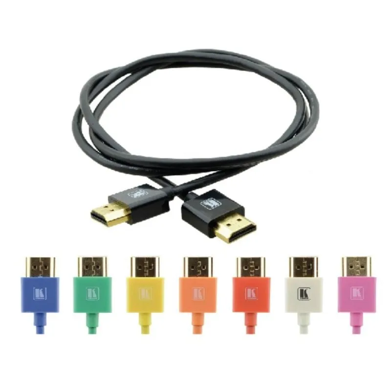 Cavo HDMI Kramer 1.8 m Maschio a Maschio 4K 3D Nero - immagine 1