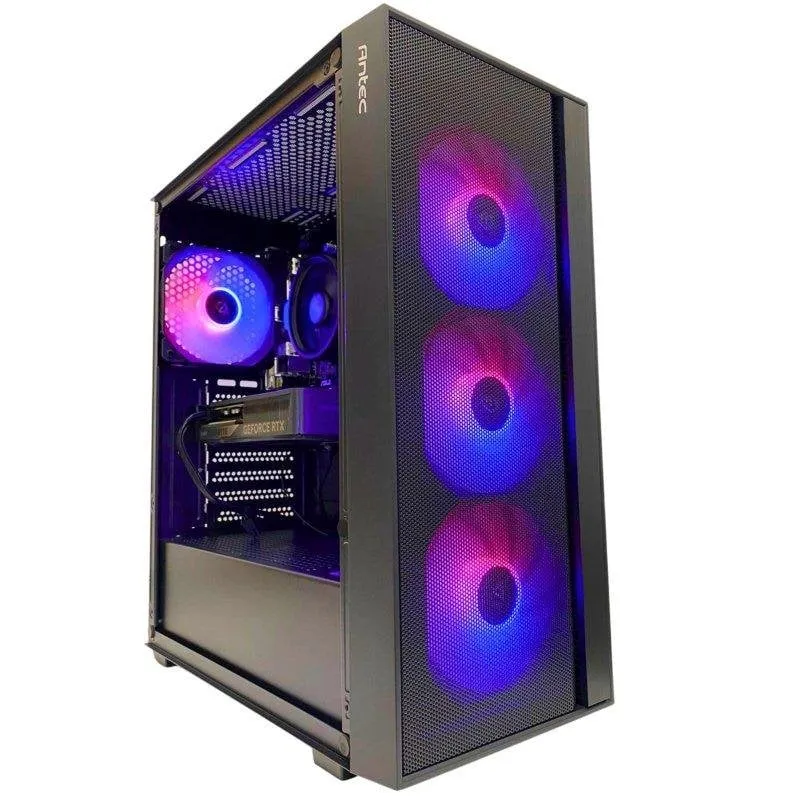 PC fisso Tecnowake Wakephoenix AMD Ryzen 5 5500 32GB 1TB SSD RTX 5060 Windows 11 WiFi - immagine 1