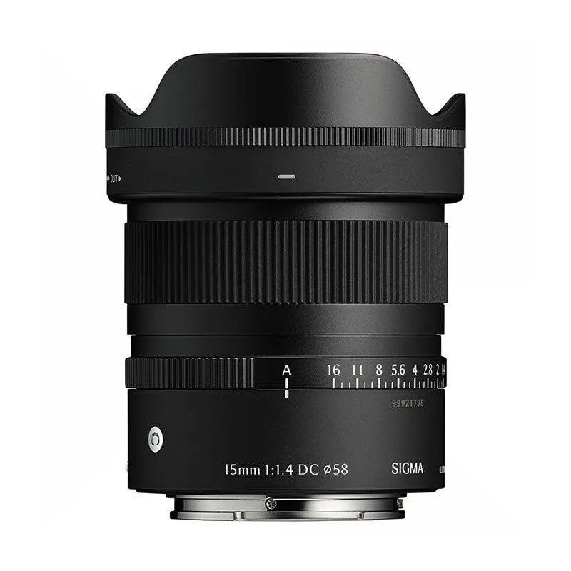 Obiettivo Sigma 15mm f/1.4 DC Contemporary Senza Stabilizzazione Montatura Fujifilm X - immagine 1