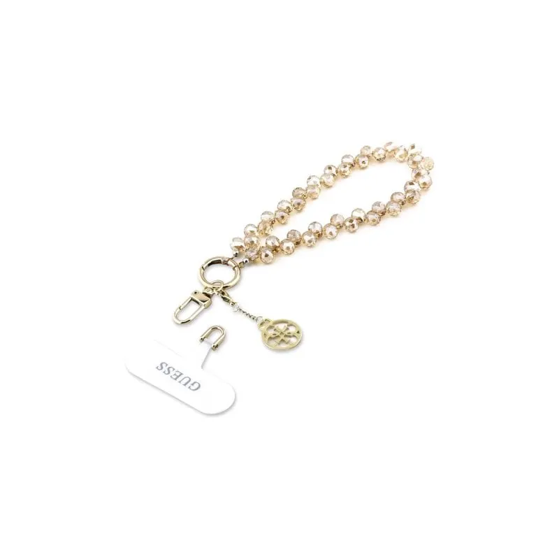 Cinturino per smartphone Guess Cristalli Charms Dorato - immagine 1